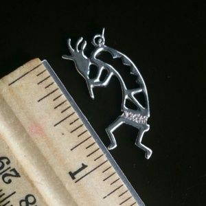 VINTAGE  Kokopelli STERLING SILVER PENDANT